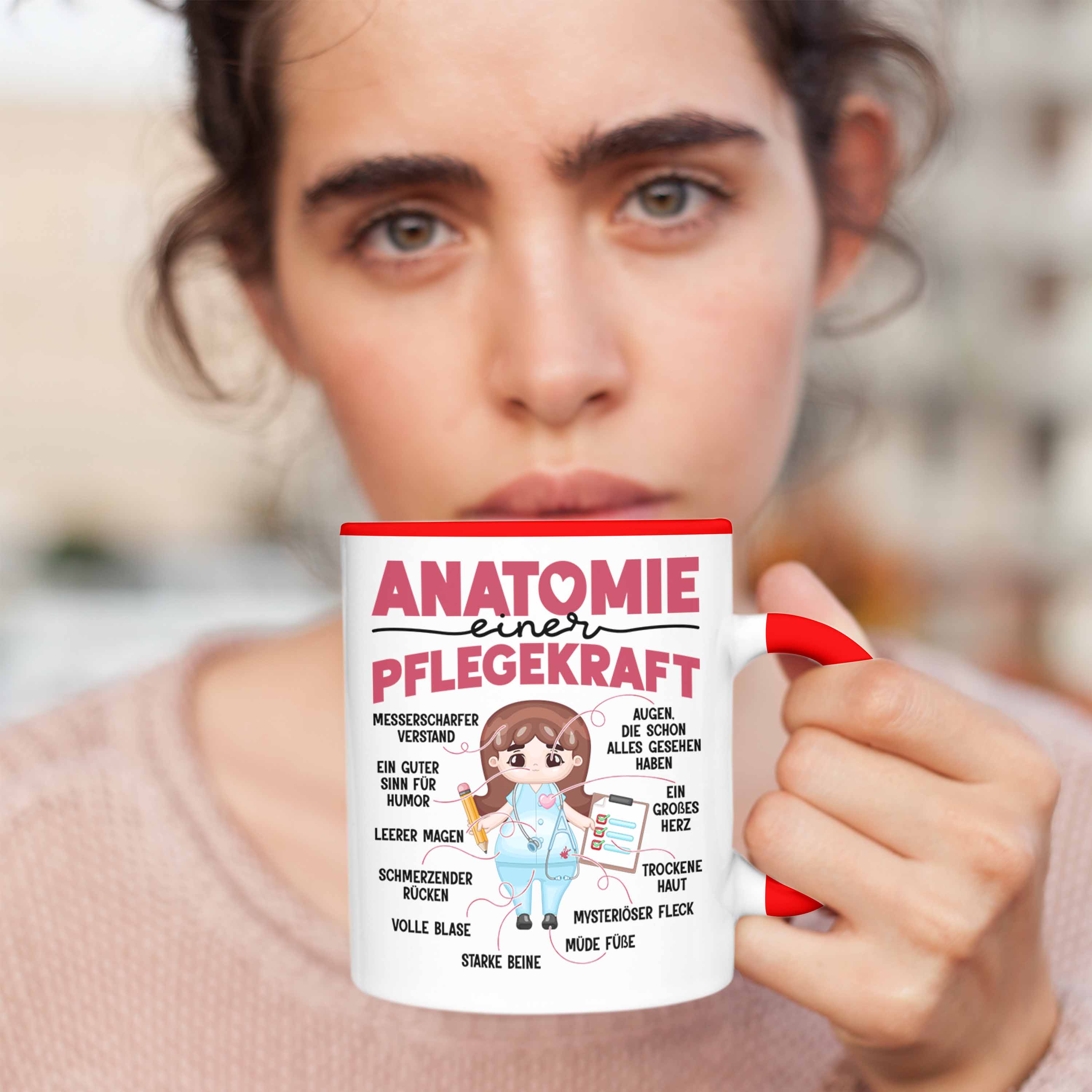 Tasse für Medizinphysikerin – weibliche Variante